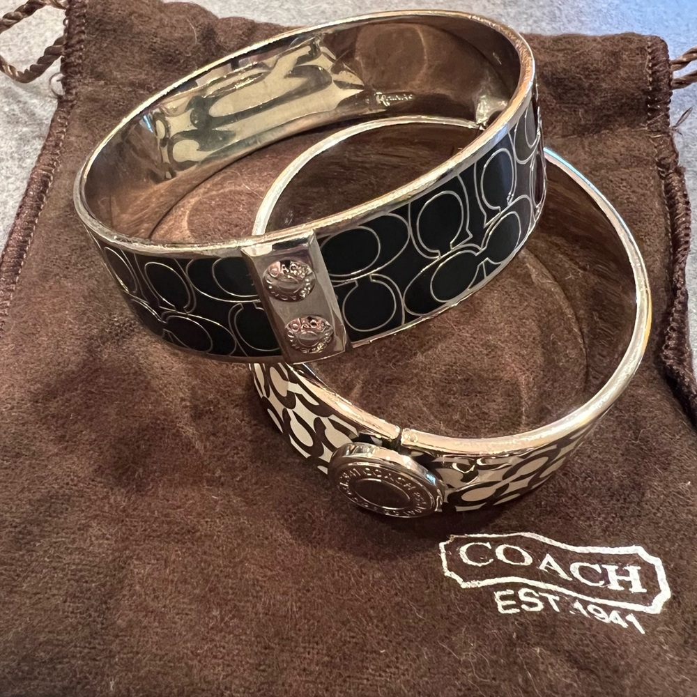 Two Coach Bangles